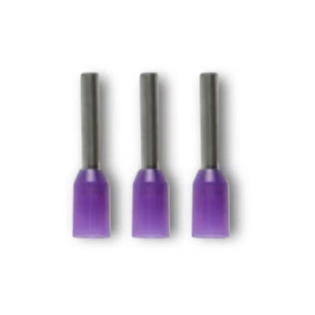 Klein Alco Bootlace Terminal Insulated Violet 0.25mm X6mm Pk100