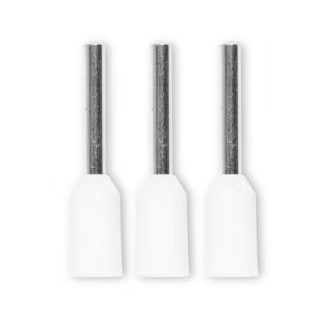 Klein Alco Bootlace Terminal Insulated White 0.5mm X6mm Pk500