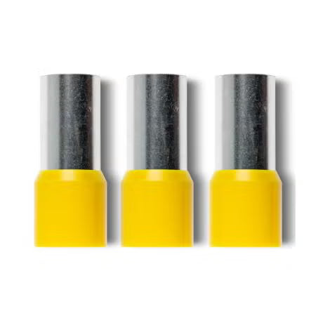 Klein Alco Bootlace Terminal Insulated Yellow 150mm X32mm Pk3