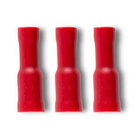 Klein Alco Bullet Female Terminal Insulated 0.5-1.5 Red Pk50