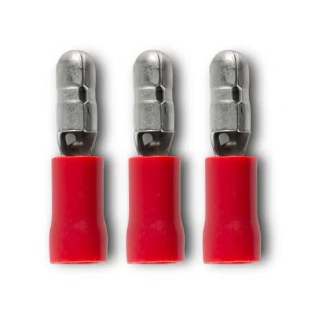 Klein Alco Bullet Male Terminal Insulated 0.5-1.5 Red Pk100
