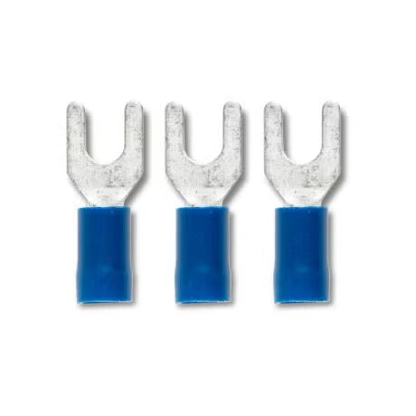 Klein Alco Fork Terminal Insulated 1.5-2.5 6mm Blue Pk100