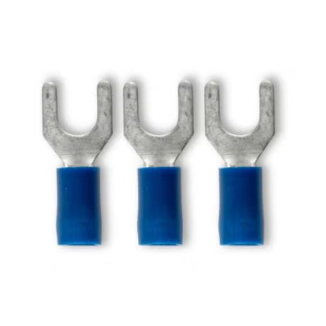 Klein Alco Fork Terminal Insulated 1.5-2.5 5mm Blue Pk100