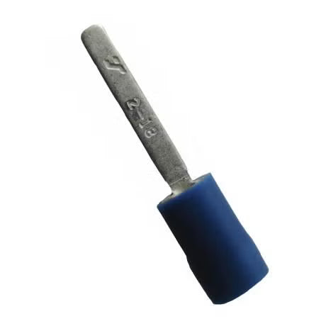 Klein Alco Flat Blade Terminal Insualted 1.5-2.5X18mm Blue /100