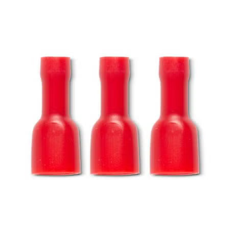Klein Alco Female Q/C Full Insulated 0.5-1.5 Red Pk10
