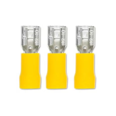 Klein Alco Quick Connect Female Insulated 2.5-6 Yellow Pk50