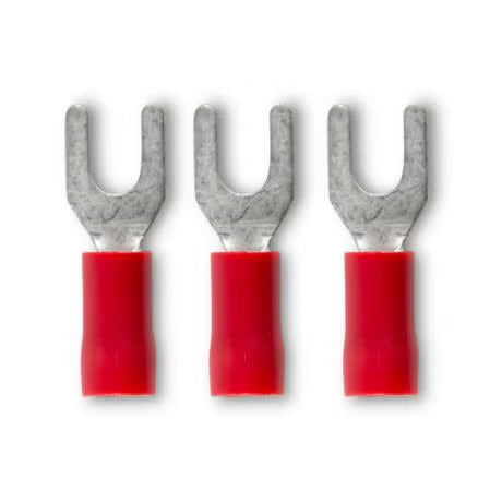Klein Alco Fork Terminal Insulated 0.5-1.5 6mm Red Pk100