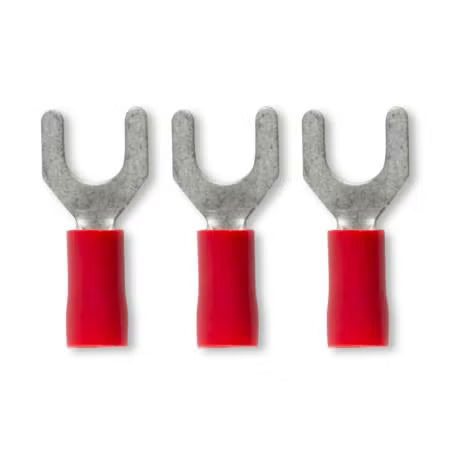Klein Alco Fork Terminal Insulated 0.5-1.5 4mm Red Pk100