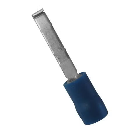 Klein Alco Lip Blade Terminal Insulated 1.5-2.5 Blue Pk100