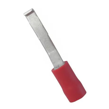 Klein Alco Lip Blade Terminal Insulated 0.5-1.5 Red Pk100