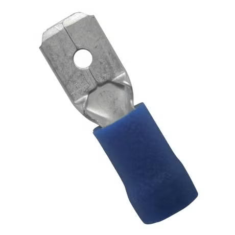 Klein Alco Male Tab Q/C Insulated 1.5-2.5 Blue Pk10