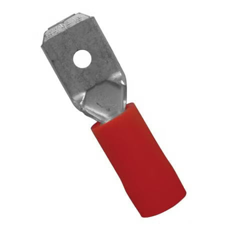 Klein Alco Male Tab Q/C Insulated 0.5-1.5 Red Pk10