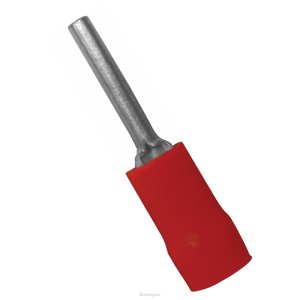 Klein Alco Pin Terminal Insulated 0.5-1.5mm Red Pk100