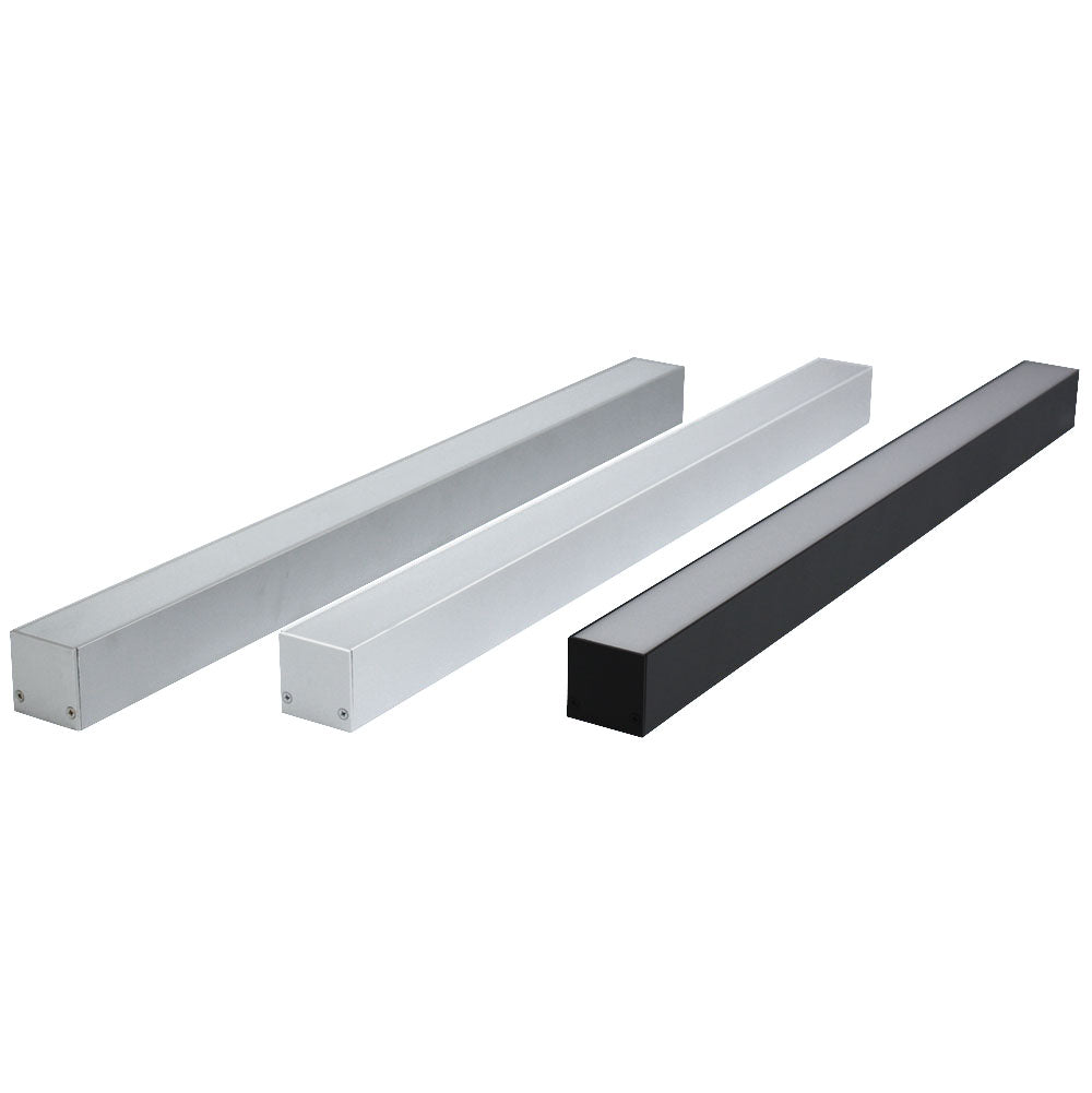 PROLUX LIGHT CHANNEL 2M SURFACE C/W DIFFUSER WHITE 2000 — Scott Electrical