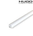 Hugo Square light comes out at angle, 2m, W16mm, H16mm