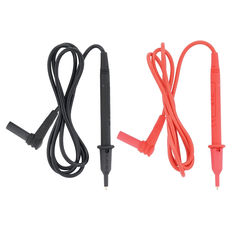 Metrel DMM TEST LEADS WITH PROBES. SET. RED & BLACK — Scott Electrical