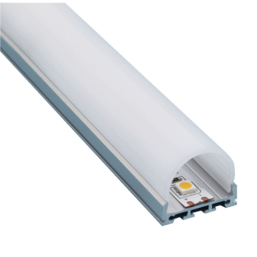 Diffuser End Cap PROLUX LIGHT CHANNEL SURFACE C/W DIFFUSER & END CAPS 2000X26X23 — Scott ...