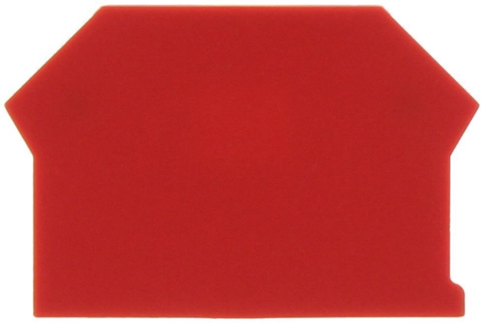 Conta-Clip End Cover For RK2.5, RK2.5-4 & RK6-10 (Red)