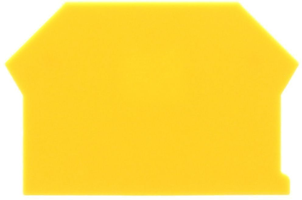Conta-Clip End Cover For RK2.5, RK2.5-4 & RK6-10 (Yellow)