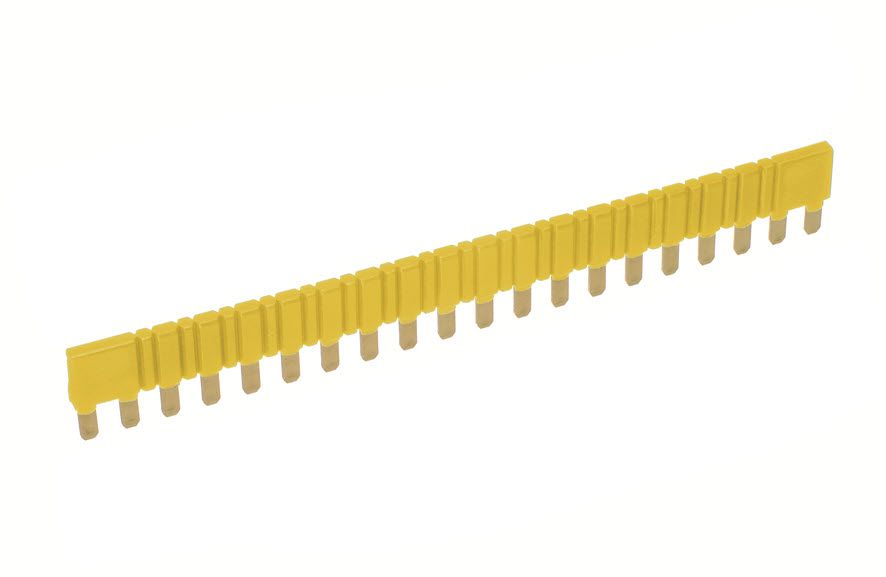 Conta-Clip Cross Connection Bar - 20 Way - Yellow (15545.8)