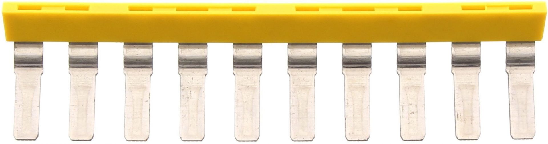 Conta-Clip 10 Pole External Comb Jumper Bar, 10mm Pitch, 57 Amps