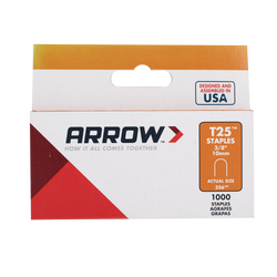Arrow Staples 10mm T25 1000pc
