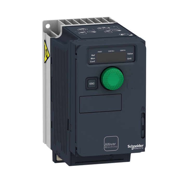 Schneider Variable speed drive, Altivar Machine ATV320, 0.55 kW, 200...240 V, 1 phase, compact