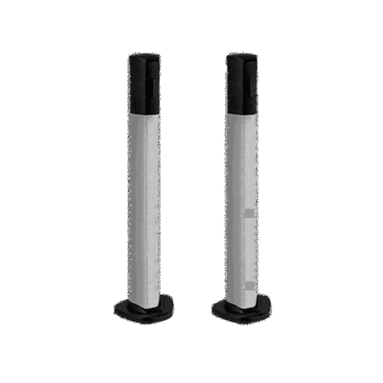 Arrowhead Disassembled Columns (Aluminum) with Base Height of 0.5m (for B-PUPILLA.T)