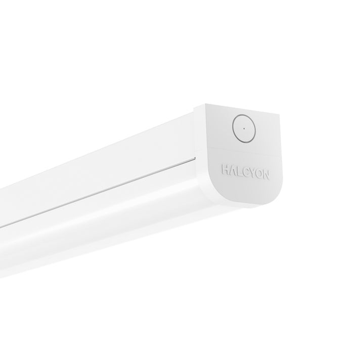 Halcyon Base Batten Eco 5ft 1500mm 34W-60W 3000K 4000K 5700K CRI80 Push Terminal White