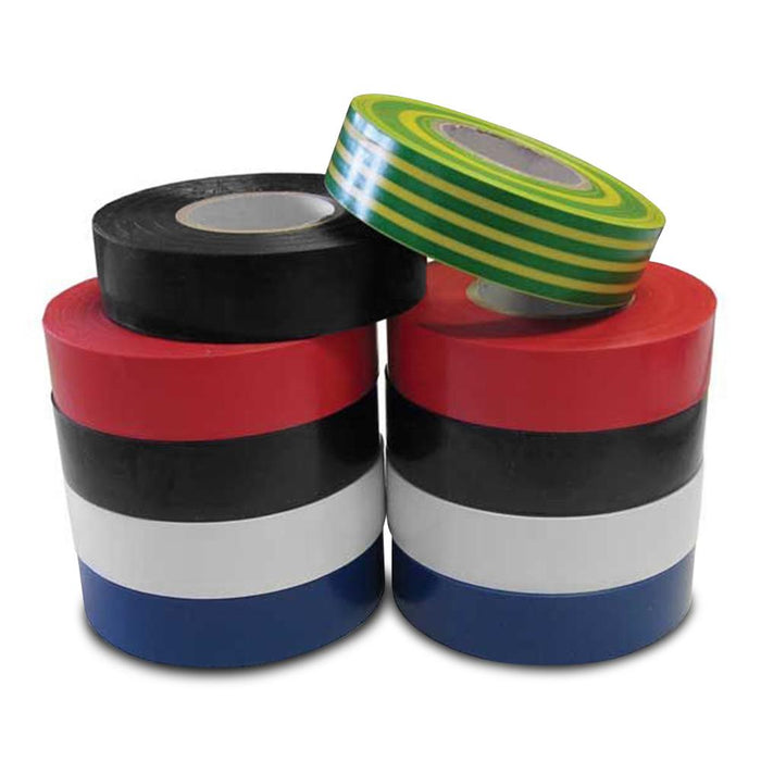 Wattmaster WATPVCRP TAPE ELEC PVC RAINBOW PACK OF 10