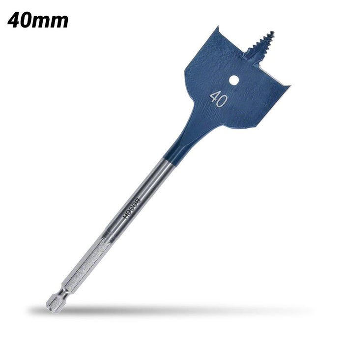 Spade Bit Daredevil Xtreme 40 x 152 mm 1/4inch Hex Shank 1pc pack Self-Drilling Rasp  Self Cut