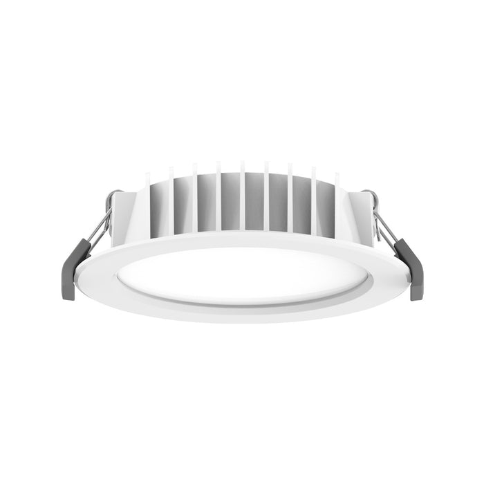 Halcyon Base DL Eco 8W 3K/4K/57K CRI90 3SDCM Dimmable IC-4 Pre-wired with XL Quick Connect Primary Adapter White IP44