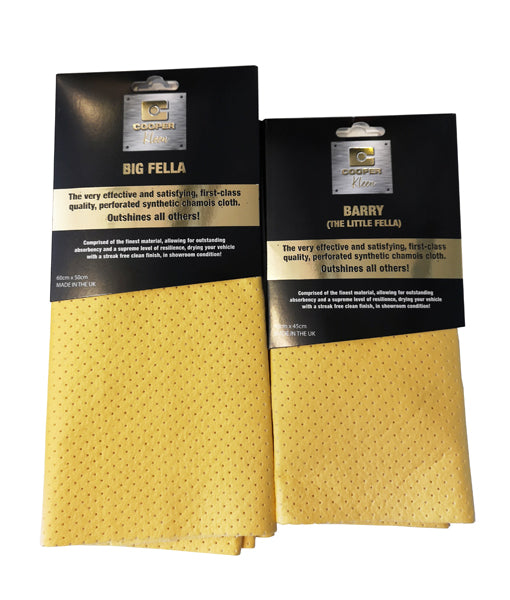 CLA PERFORATED SYNTHETIC CHAMOIS 50X60cm