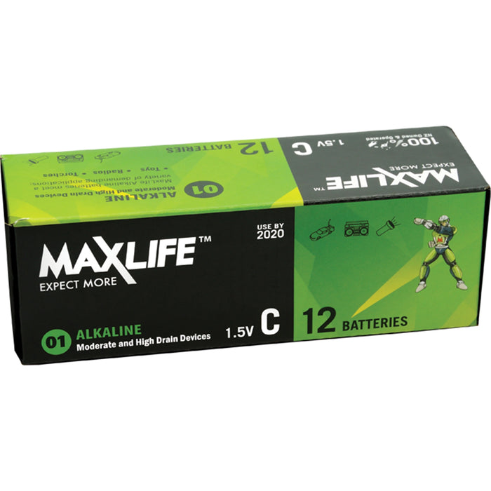 CDY MAXLIFE C Alkaline 12 Pack