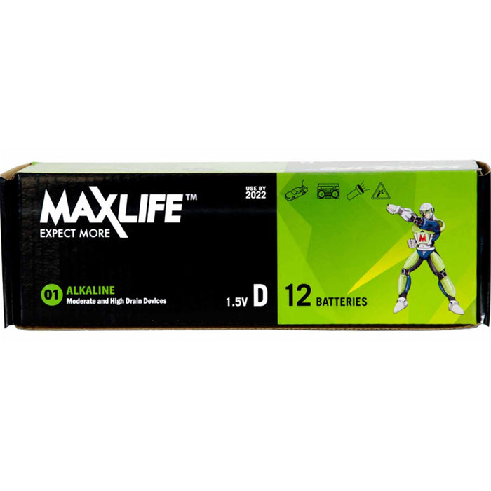 CDY MAXLIFE D Alkaline 12 Pack