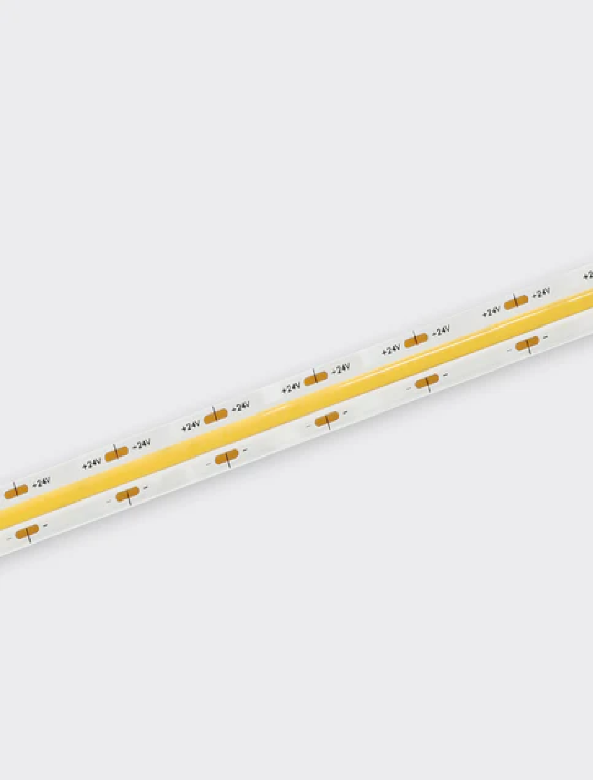 Bright Light 12W 24V COB LED Ribbon Retail Pack 2 metre 4000K Indoor U ...