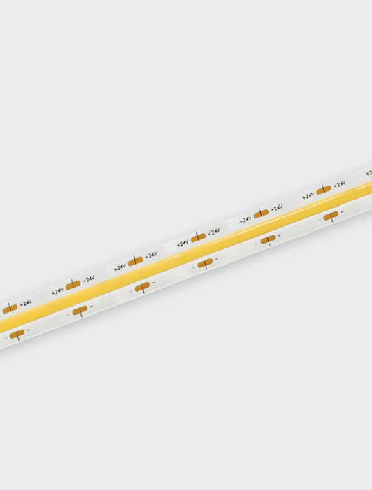 Cob Ribbons Bright Light 12W 24V COB LED Ribbon Retail Pack 2 metre 4000K Indoor U ...