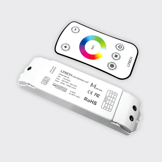 Bright Light Led Remote Control 5A X 4 Channel 12-24V