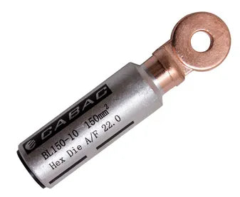Cabac Bi-metal crimp lug 150mm M10