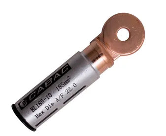 Cabac Bi-metal crimp lug 185mm M10