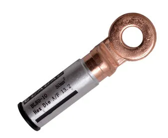 Cabac Bi-metal crimp lug 50mm M10