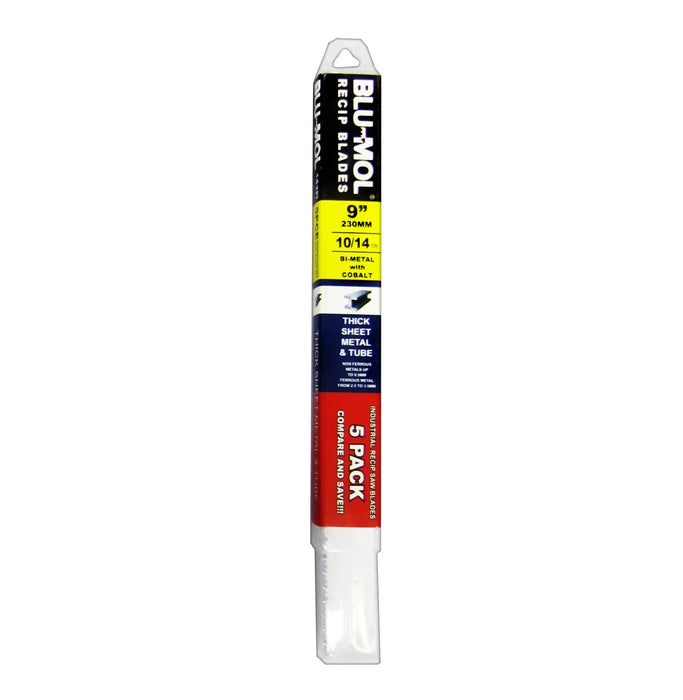 BLU-MOL RECIP BLADES WOOD/MTL 6X14TPI 150MM (5PK)