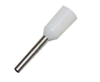 Cabac Terminal bootlace .5mm White