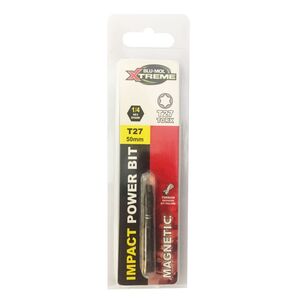 Blu-Mol Impact Power Bit Torx T27X50mm (Single)