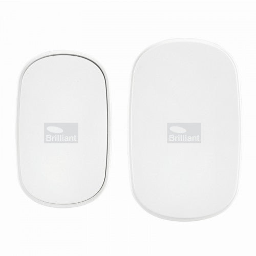 BRILLIANT SMART KINETIC DOORBELL - WHITE