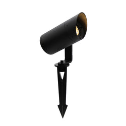 EUROTECH BULLET+ HOOD & MESH SPIKE SPOTLIGHT BLACK 3500K 24V DC LED 5W IP65