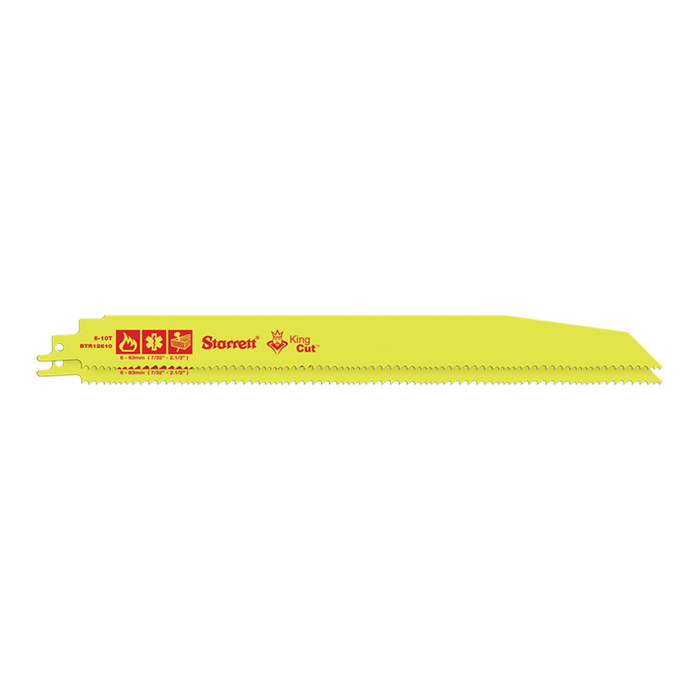 Starrett 300mm x 25mm Demolition Blade 6-10 TPI 1.60mm 2 Pack