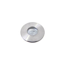EUROTECH ASSYMETRICAL OPTICS INGROUND LIGHT 316 STAINLESS STEEL 3500K 24V DC LED 3W IP67
