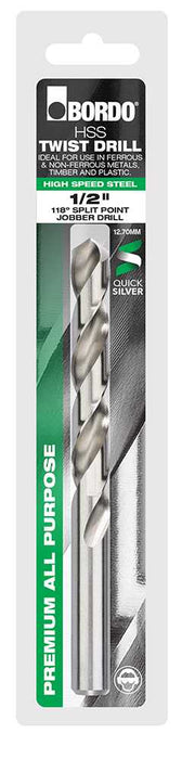 BORDO JOBBER DRILL 9/64 (SINGLE PACK)