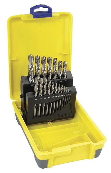 Bordo Drill set metric HSS 20 piece